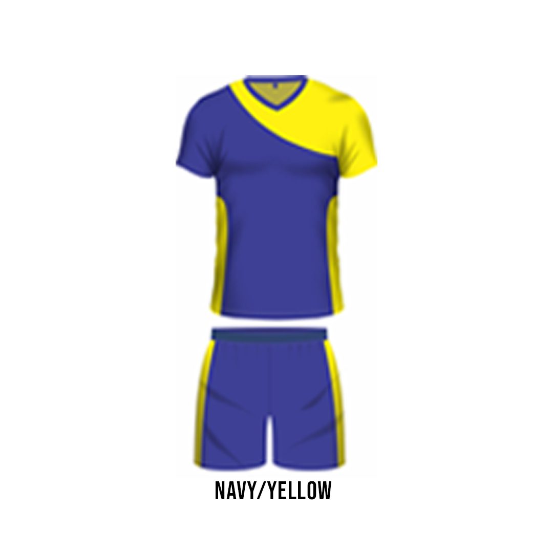 Grip Smart Player | Soccer Kit | Set of 14 | Navy/Yellow