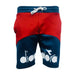 Diadora Pecan Shorts | Navy/Red