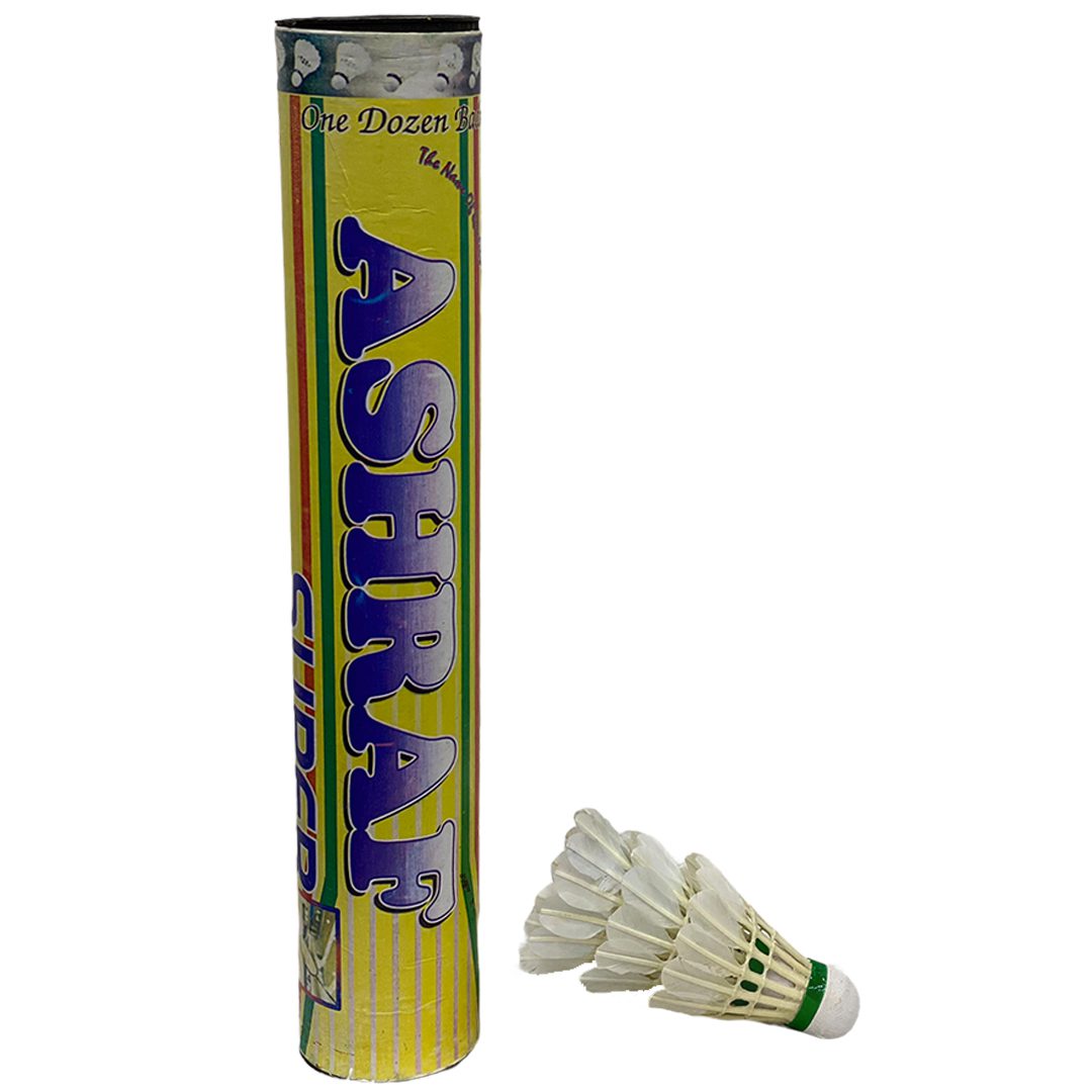 Ashraf Badminton Shuttle | One Dozen