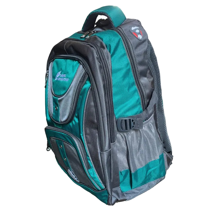 Camel Mountain Laptop Backpack | Green