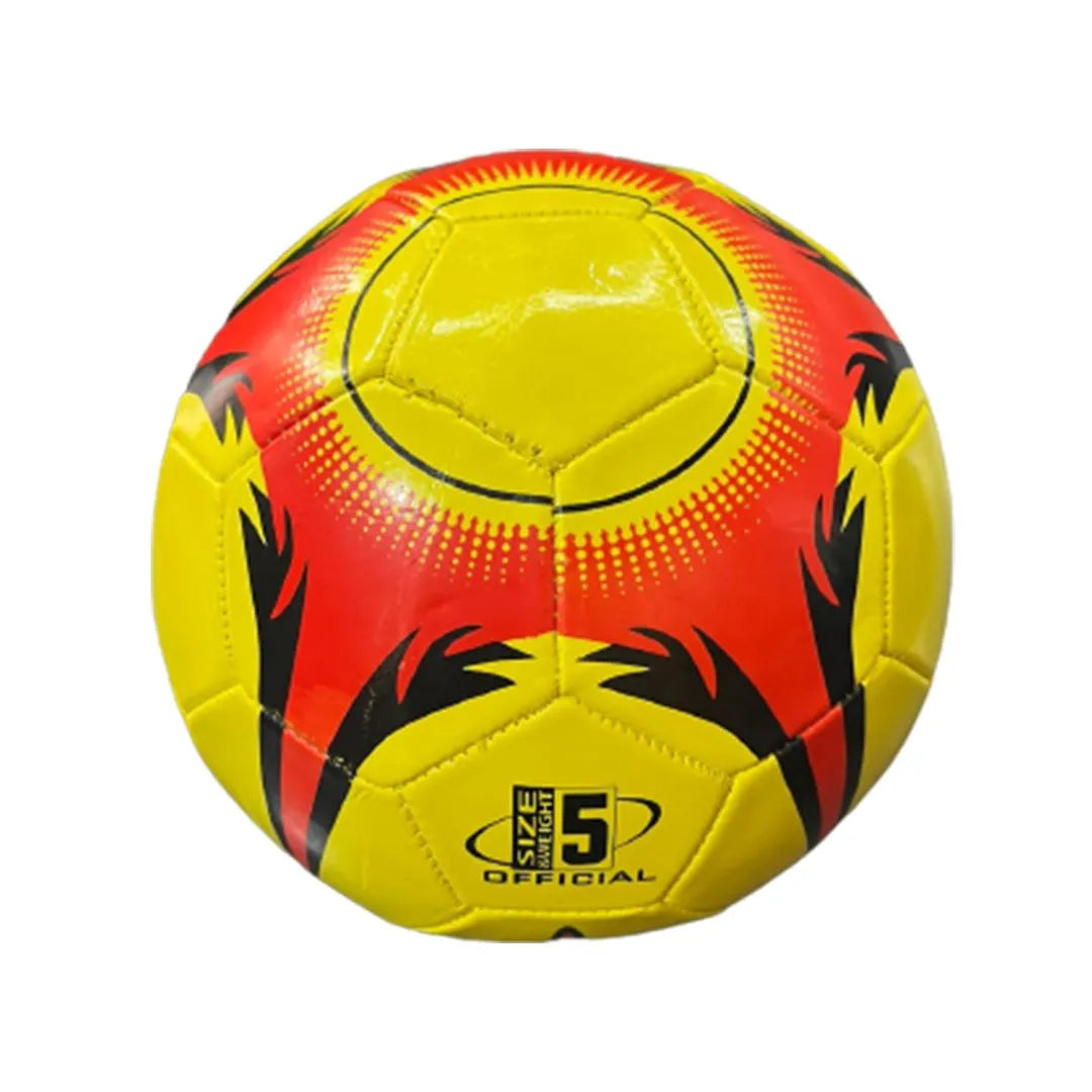 Rainbow Light Soccer Balls | 3 PLY | Match and Training Ball | Yellow Orange