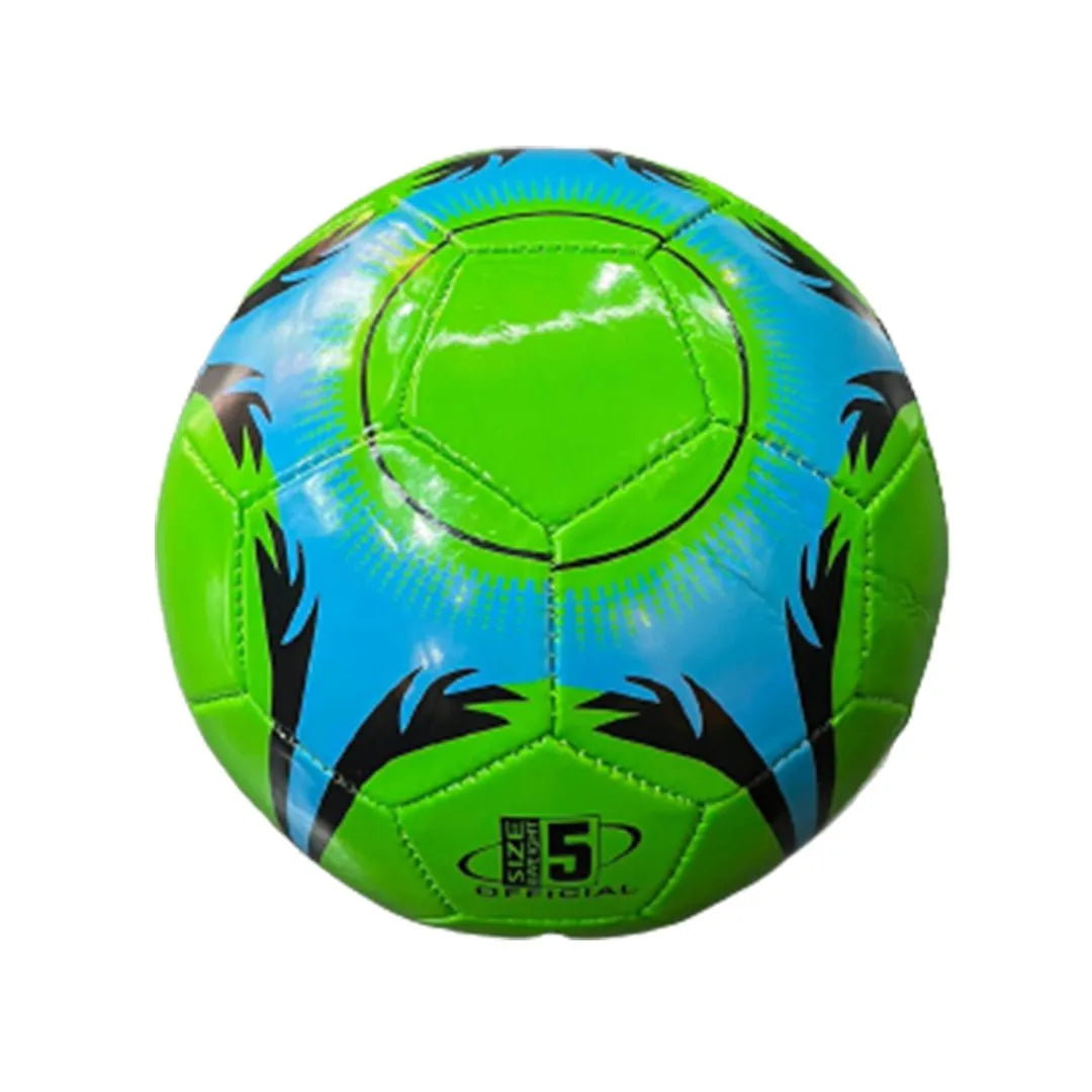Rainbow Light Soccer Balls | 3 PLY | Match and Training Ball | Green Blue