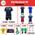 Grip Viva | Soccer Kit | Red | Senior