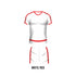 Grip Play Dream | Soccer Kit | Set of 14 | White / Red