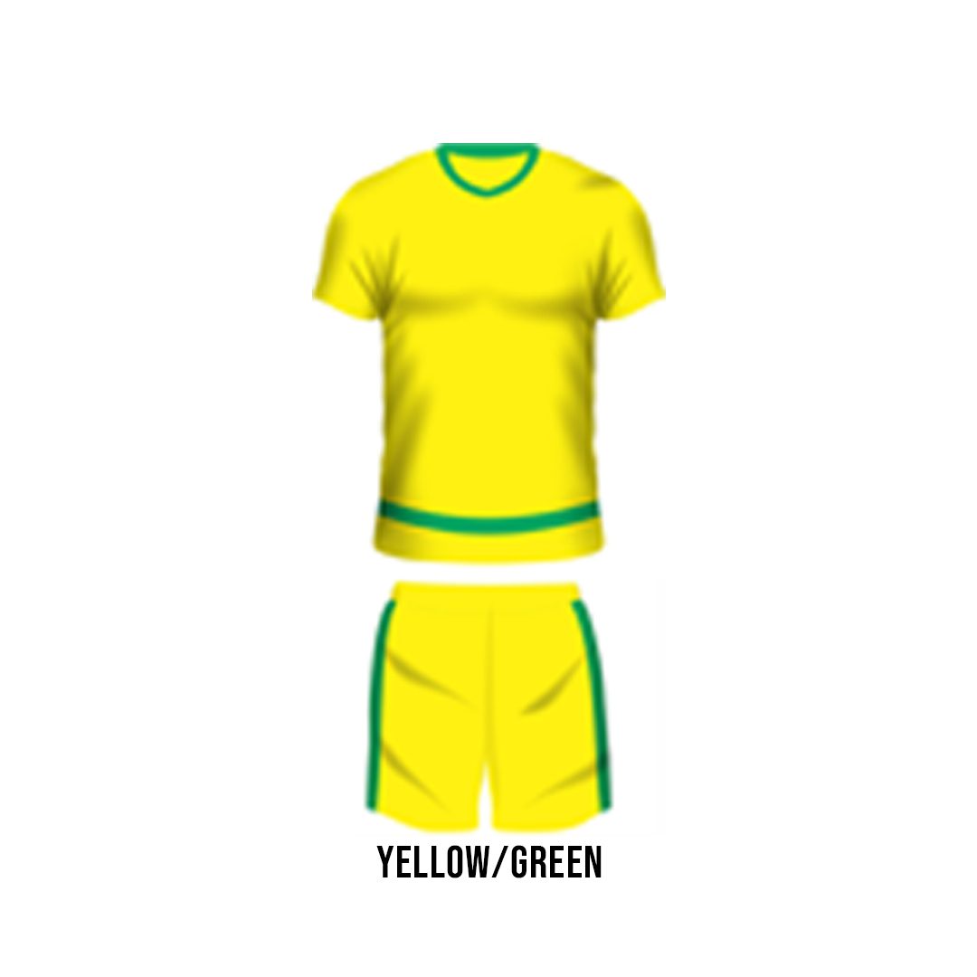 Grip Play Dream | Soccer Kit | Set of 14 | Yellow / Green