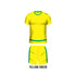 Grip Play Dream | Soccer Kit | Set of 14 | Yellow / Green